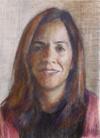 Pastel sobre papel Basik Gvarro 370 grs., 50 x 35 cms.